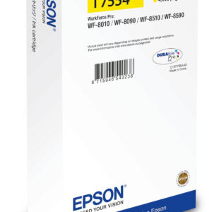 Epson WF-8xxx Series Ink Cartridge XL Yellow Epson WF-8xxx Series Ink Cartridge XL Yellow