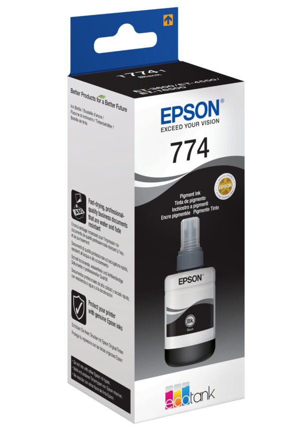 Epson T7741 Pigment Black ink bottle 1x 140ml Epson T7741 Pigment Black ink bottle 1x 140ml