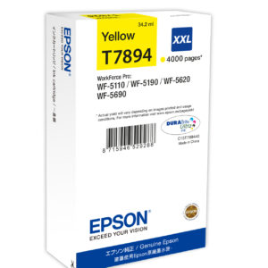 Epson Ink Cartridge XXL Yellow