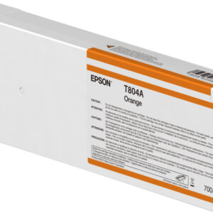 Epson Singlepack Orange T804A00 UltraChrome HDX 700ml Epson Singlepack Orange T804A00 UltraChrome HDX 700ml
