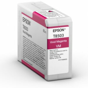 Epson T8503 ink cartridge 1 pc(s) Original Vivid magenta Epson T8503 ink cartridge 1 pc(s) Original Vivid magenta
