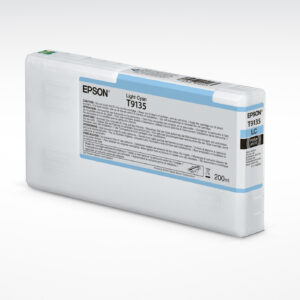 Epson T9135 Light Cyan Ink Cartridge (200ml) Epson T9135 Light Cyan Ink Cartridge (200ml)