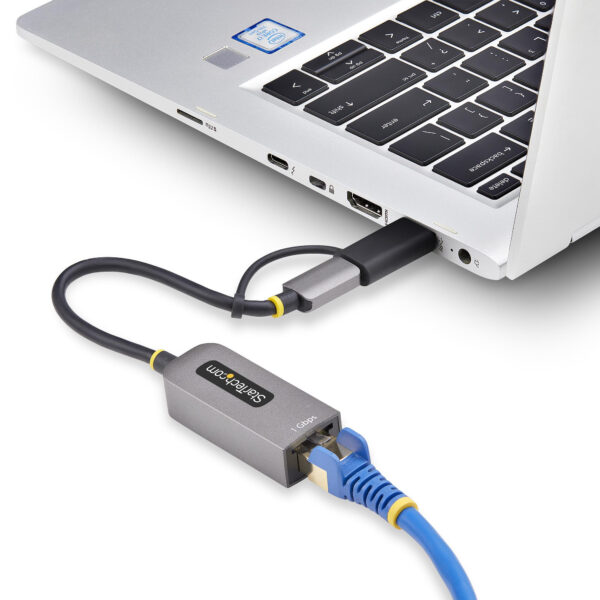 StarTech.com USB-C to Ethernet Adapter with USB-A Dongle, StarTech.com USB-C to Ethernet Adapter with USB-A Dongle,