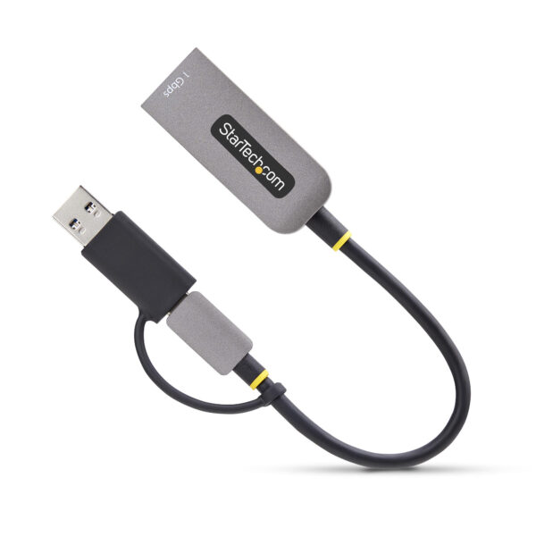 StarTech.com USB-C to Ethernet Adapter with USB-A Dongle, StarTech.com USB-C to Ethernet Adapter with USB-A Dongle,
