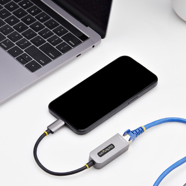 StarTech.com 2.5GbE USB-C to Ethernet Adapter, NBASE-T NIC, USB 3.0 StarTech.com 2.5GbE USB-C to Ethernet Adapter, NBASE-T NIC, USB 3.0