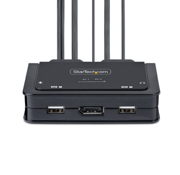 StarTech.com 2-Port USB-C Cable KVM Switch, 4K 60Hz DisplayPort StarTech.com 2-Port USB-C Cable KVM Switch, 4K 60Hz DisplayPort