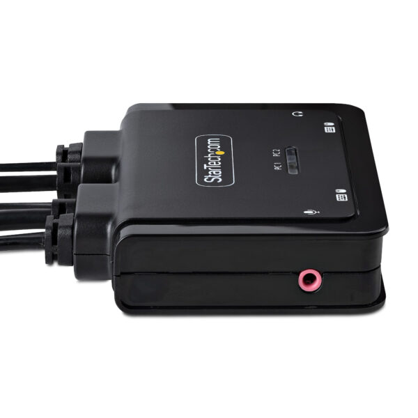 StarTech.com 2-Port USB-C Cable KVM Switch, 4K 60Hz DisplayPort StarTech.com 2-Port USB-C Cable KVM Switch, 4K 60Hz DisplayPort