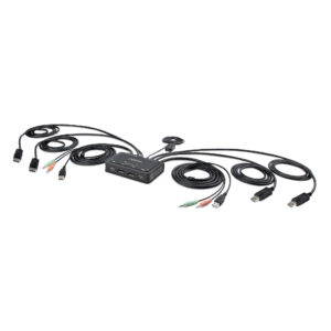 StarTech.com 2-Port Dual-Monitor DisplayPort Cable KVM Switch, 4K StarTech.com 2-Port Dual-Monitor DisplayPort Cable KVM Switch, 4K