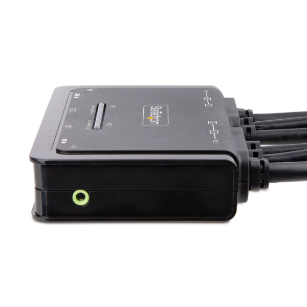 StarTech.com 2-Port Dual-Monitor DisplayPort Cable KVM Switch, 4K StarTech.com 2-Port Dual-Monitor DisplayPort Cable KVM Switch, 4K