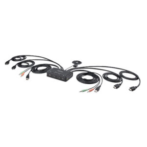 StarTech.com 2-Port Dual-Monitor HDMI Cable KVM Switch, 4K 60Hz, StarTech.com 2-Port Dual-Monitor HDMI Cable KVM Switch, 4K 60Hz,