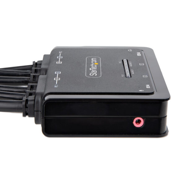 StarTech.com 2-Port Dual-Monitor HDMI Cable KVM Switch, 4K 60Hz, StarTech.com 2-Port Dual-Monitor HDMI Cable KVM Switch, 4K 60Hz,