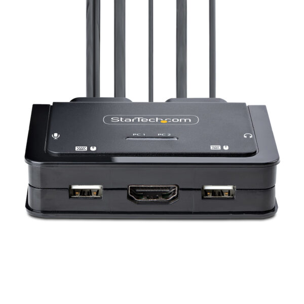 StarTech.com 2-Port Hybrid USB-C HDMI Cable KVM Switch, 4K 60Hz, StarTech.com 2-Port Hybrid USB-C HDMI Cable KVM Switch, 4K 60Hz,