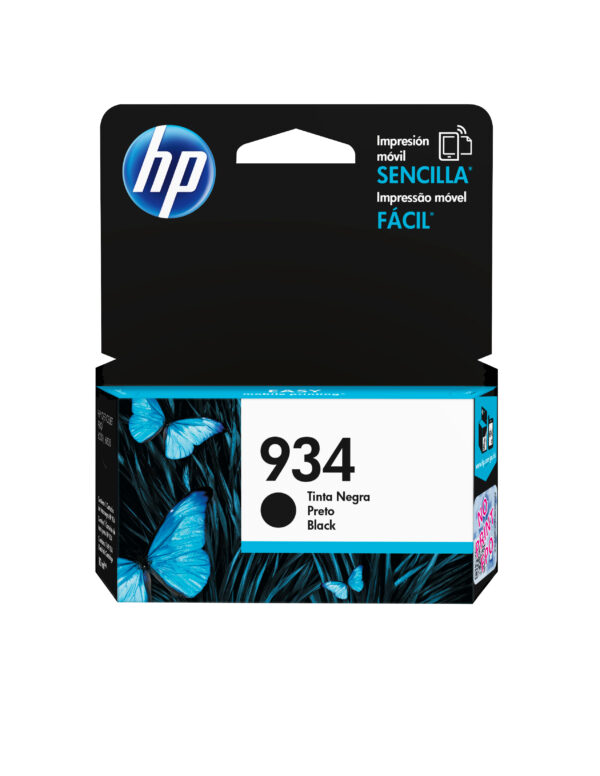 HP 934 Black Original Ink Cartridge HP 934 Black Original Ink Cartridge