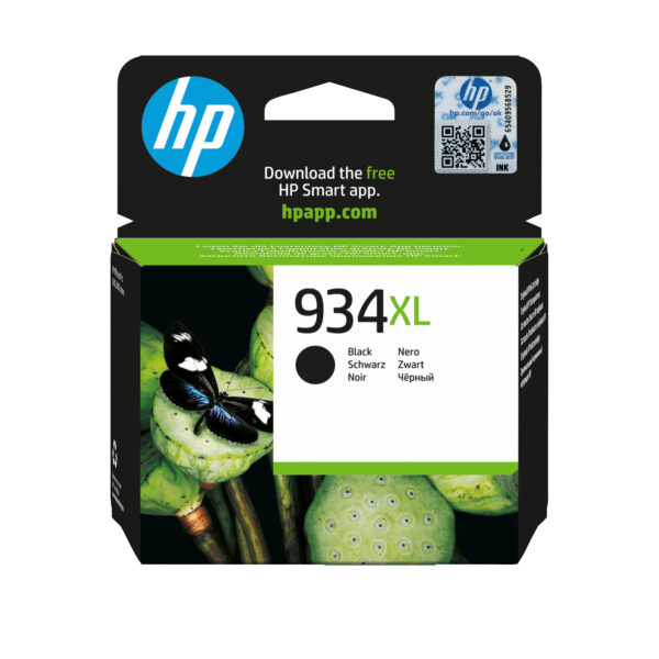 HP 934XL High Yield Black Original Ink Cartridge HP 934XL High Yield Black Original Ink Cartridge