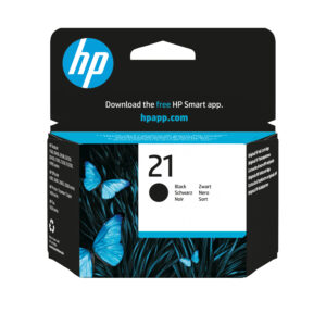 HP 21 Black Original Ink Cartridge HP 21 Black Original Ink Cartridge