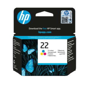 HP 22 Tri-color Original Ink Cartridge HP 22 Tri-color Original Ink Cartridge