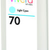 HP 70 130-ml Light Cyan Ink Cartridge HP 70 130-ml Light Cyan Ink Cartridge
