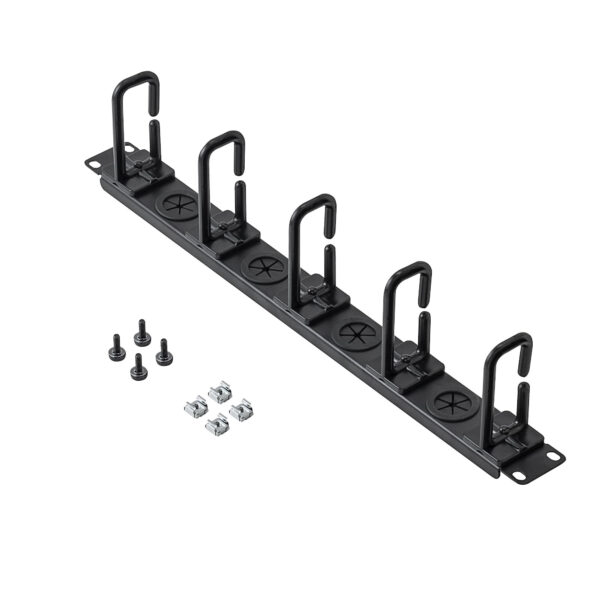 StarTech.com 1U 19" Cable Management Organizer - D Ring Hook StarTech.com 1U 19" Cable Management Organizer - D Ring Hook