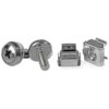 StarTech.com 50 Pkg M5 Mounting Screws and Cage Nuts for Server Rack StarTech.com 50 Pkg M5 Mounting Screws and Cage Nuts for Server Rack