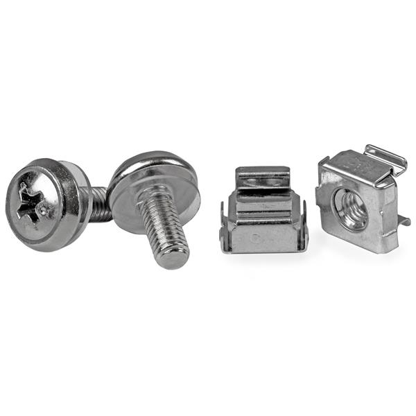 StarTech.com 50 Pkg M5 Mounting Screws and Cage Nuts for Server Rack StarTech.com 50 Pkg M5 Mounting Screws and Cage Nuts for Server Rack