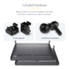 StarTech.com CABSHELF116V2PK rack accessory Rack shelf StarTech.com CABSHELF116V2PK rack accessory Rack shelf