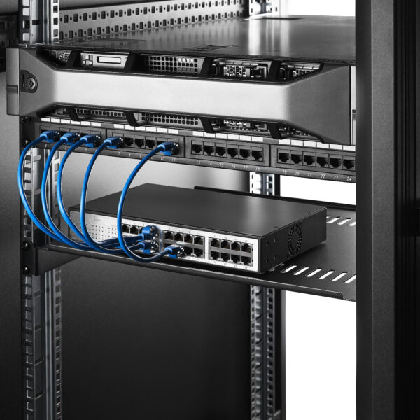 StarTech.com CABSHELF116V2PK rack accessory Rack shelf StarTech.com CABSHELF116V2PK rack accessory Rack shelf