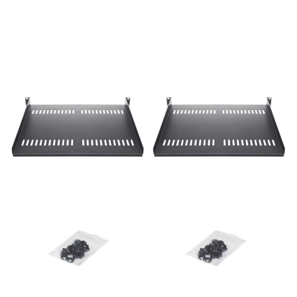 StarTech.com CABSHELF116V2PK rack accessory Rack shelf StarTech.com CABSHELF116V2PK rack accessory Rack shelf