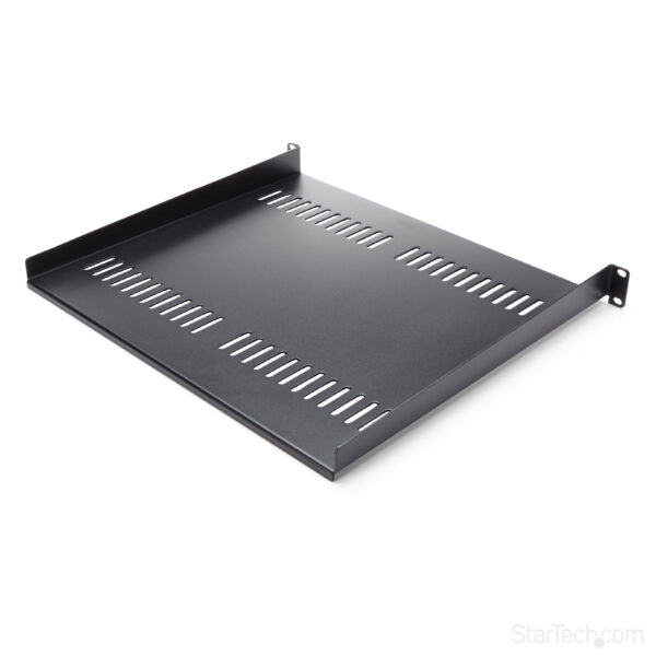 StarTech.com 1U Server Rack Shelf - Universal Vented Rack Mount StarTech.com 1U Server Rack Shelf - Universal Vented Rack Mount
