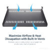 StarTech.com 1U Server Rack Shelf - Universal Vented Rack Mount StarTech.com 1U Server Rack Shelf - Universal Vented Rack Mount