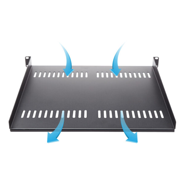 StarTech.com 1U Server Rack Shelf - Universal Vented Rack Mount StarTech.com 1U Server Rack Shelf - Universal Vented Rack Mount