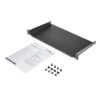 StarTech.com 1U Fixed Server Rack Mount Shelf - 10in Deep Steel StarTech.com 1U Fixed Server Rack Mount Shelf - 10in Deep Steel