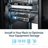 StarTech.com 2U Server Rack Shelf - Universal Vented Rack Mount