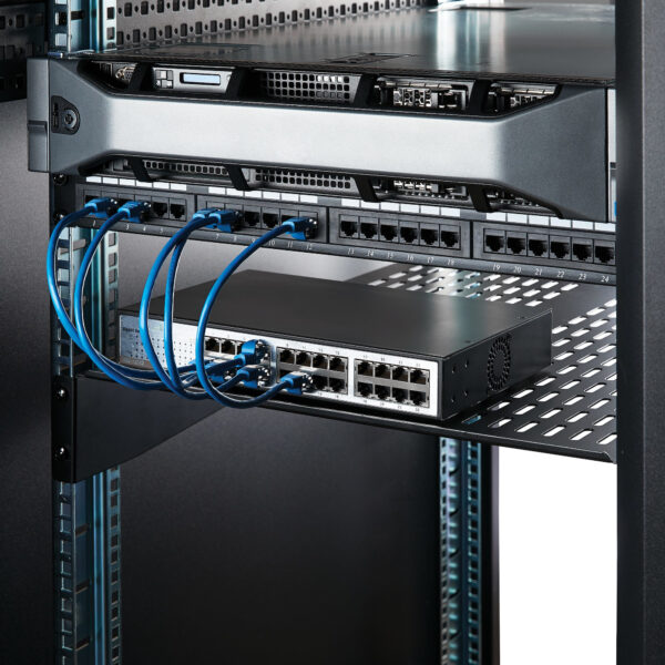 StarTech.com 2U Server Rack Shelf - Universal Vented Rack Mount