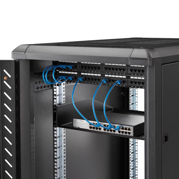 StarTech.com 2U Server Rack Shelf - Universal Rack Mount Cantilever