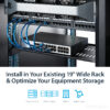StarTech.com 1U Server Rack Shelf - Universal Vented Rack Mount StarTech.com 1U Server Rack Shelf - Universal Vented Rack Mount
