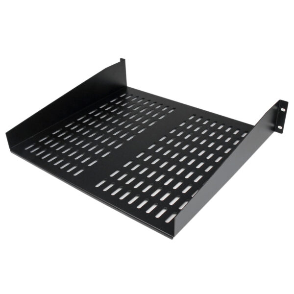 StarTech.com 2U Server Rack Shelf - Universal Vented Rack Mount StarTech.com 2U Server Rack Shelf - Universal Vented Rack Mount