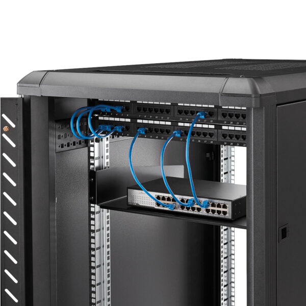 StarTech.com 2U Server Rack Shelf - Universal Rack Mount Cantilever StarTech.com 2U Server Rack Shelf - Universal Rack Mount Cantilever