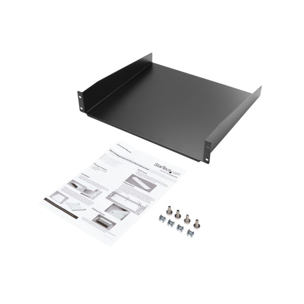 StarTech.com 2U Server Rack Shelf - Universal Rack Mount Cantilever StarTech.com 2U Server Rack Shelf - Universal Rack Mount Cantilever