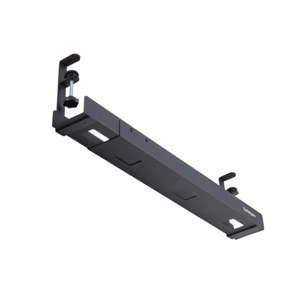 StarTech.com Under Desk Cable Management Tray, Length Adjustable StarTech.com Under Desk Cable Management Tray, Length Adjustable