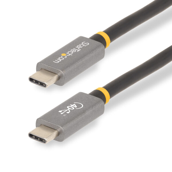 StarTech.com 3ft (1m) USB4 Cable, USB-IF Certified USB-C Cable, 40 StarTech.com 3ft (1m) USB4 Cable, USB-IF Certified USB-C Cable, 40