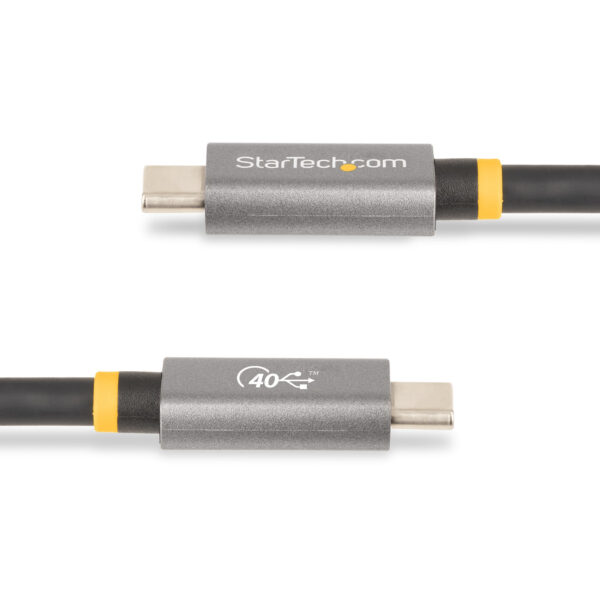 StarTech.com 3ft (1m) USB4 Cable, USB-IF Certified USB-C Cable, 40 StarTech.com 3ft (1m) USB4 Cable, USB-IF Certified USB-C Cable, 40