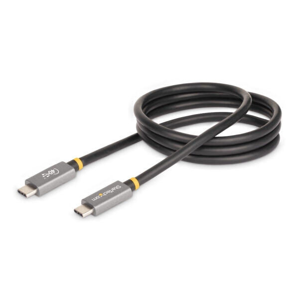 StarTech.com 3ft (1m) USB4 Cable, USB-IF Certified USB-C Cable, 40 StarTech.com 3ft (1m) USB4 Cable, USB-IF Certified USB-C Cable, 40