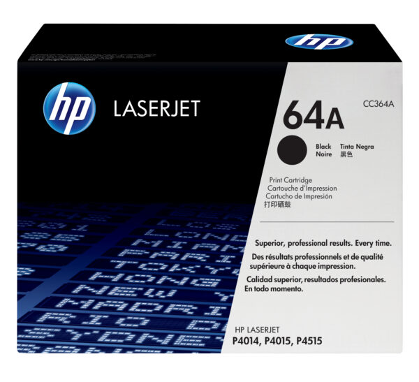 HP 64A Black Original LaserJet Toner Cartridge HP 64A Black Original LaserJet Toner Cartridge