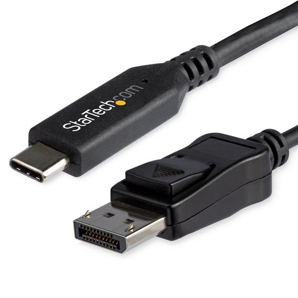 StarTech.com 6ft/1.8m USB C to DisplayPort 1.4 Cable - 4K/5K/8K USB