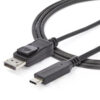StarTech.com 6ft/1.8m USB C to DisplayPort 1.4 Cable - 4K/5K/8K USB