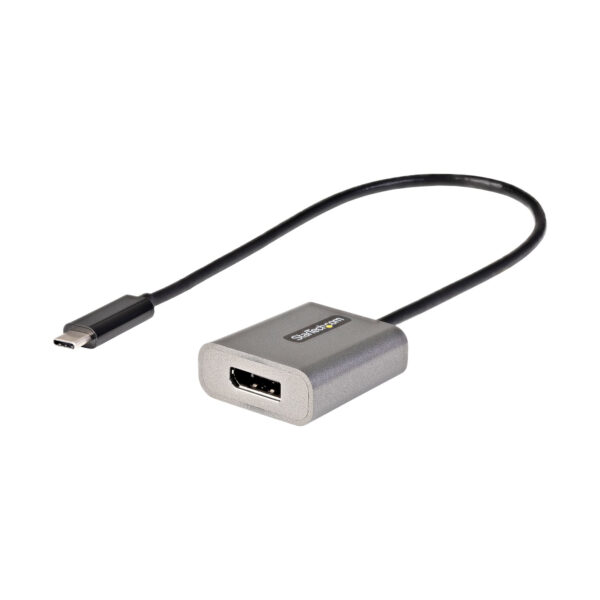 StarTech.com USB C to DisplayPort Adapter - 8K/4K 60Hz USB-C to