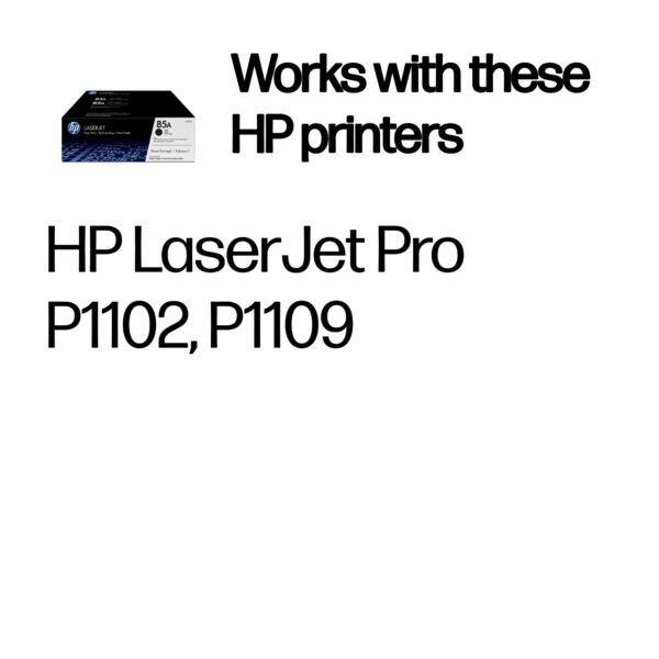 HP 85A 2-pack Black Original LaserJet Toner Cartridges HP 85A 2-pack Black Original LaserJet Toner Cartridges