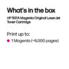 HP 507A Magenta Original LaserJet Toner Cartridge HP 507A Magenta Original LaserJet Toner Cartridge