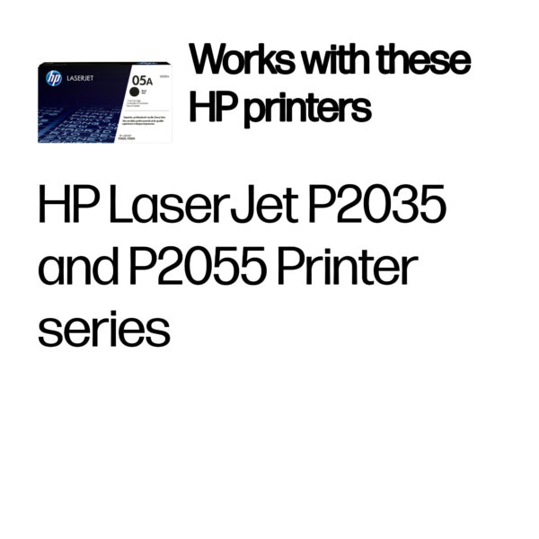 HP 05A Black Original LaserJet Toner Cartridge HP 05A Black Original LaserJet Toner Cartridge