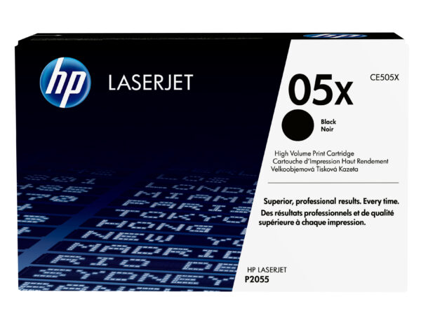 HP 05X High Yield Black Original LaserJet Toner Cartridge HP 05X High Yield Black Original LaserJet Toner Cartridge